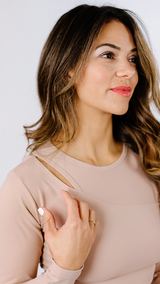 Second Skin Asymmetrical Long Sleeve Crop