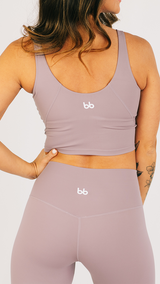 Mauve Second Skin High-Rise 7/8 Leggings