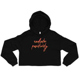 Radiate Positivity Crop Hoodie
