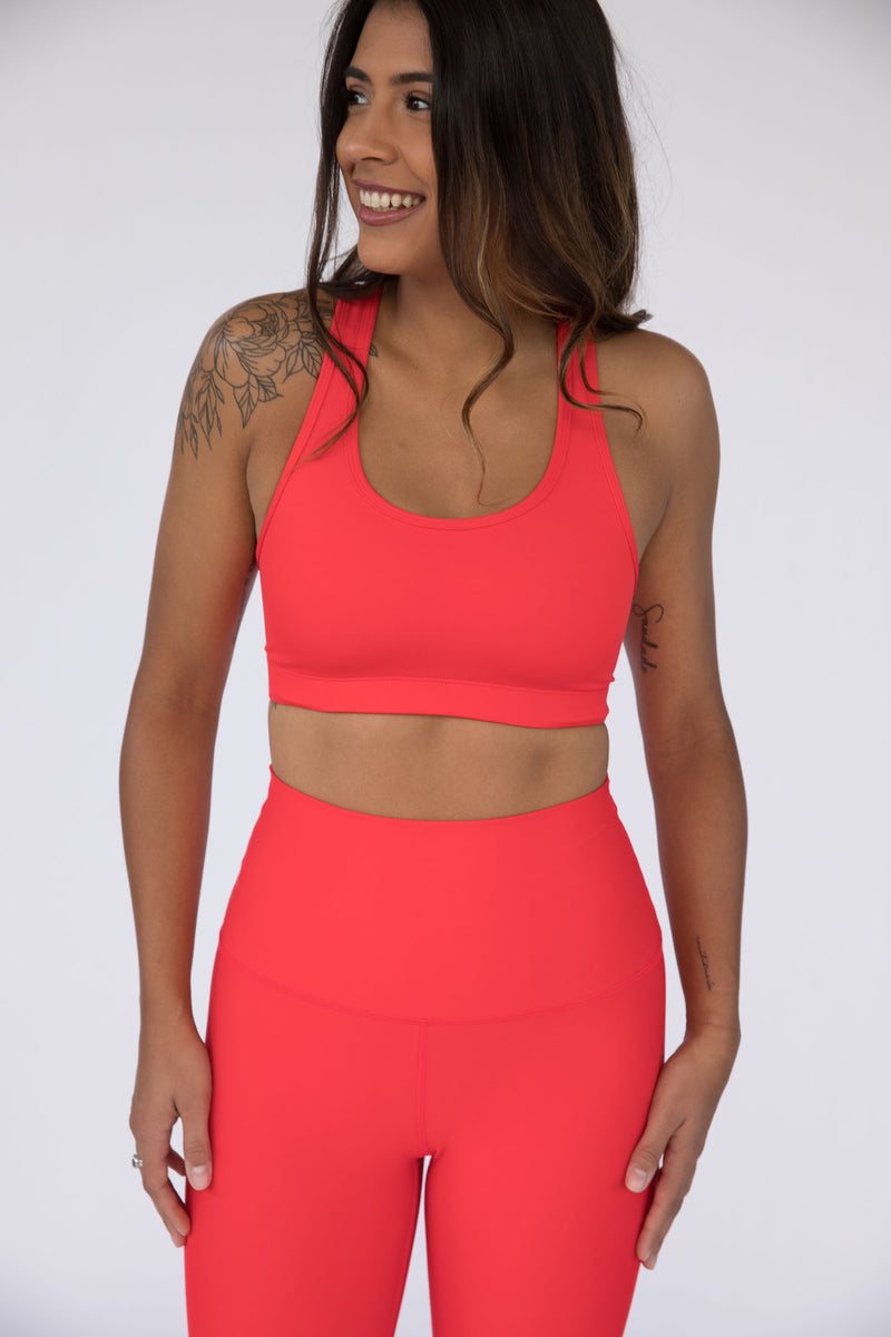 Red Apple Sports bra – Seven Figure Trends