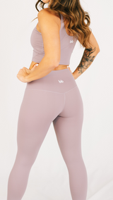 Mauve Second Skin High-Rise 7/8 Leggings