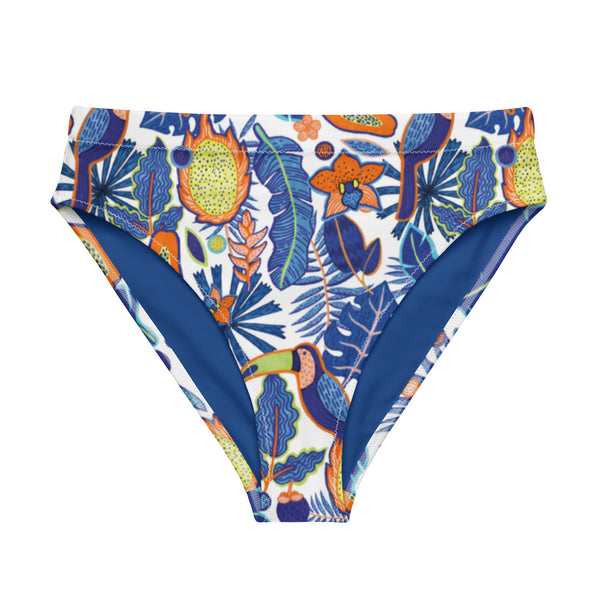 Papaya Toucan High Waisted Bikini Bottom