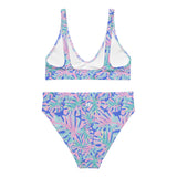 Tropical Days Recycled High-Waisted Bikini