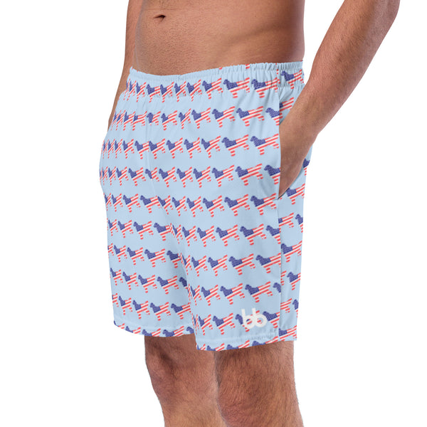 Dog Bless America CBO Swim Trunks