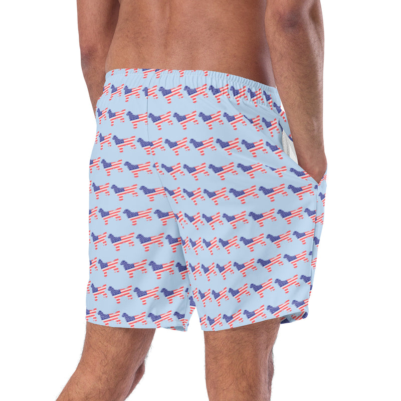 Dog Bless America CBO Swim Trunks