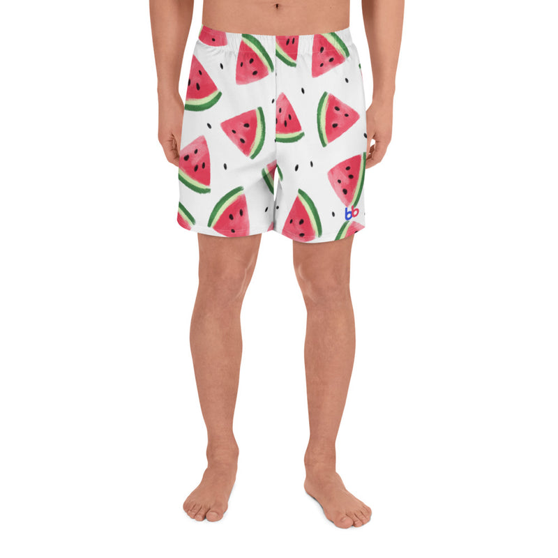 Show Me Your Watermelons Men's Beach To Bar Shorts