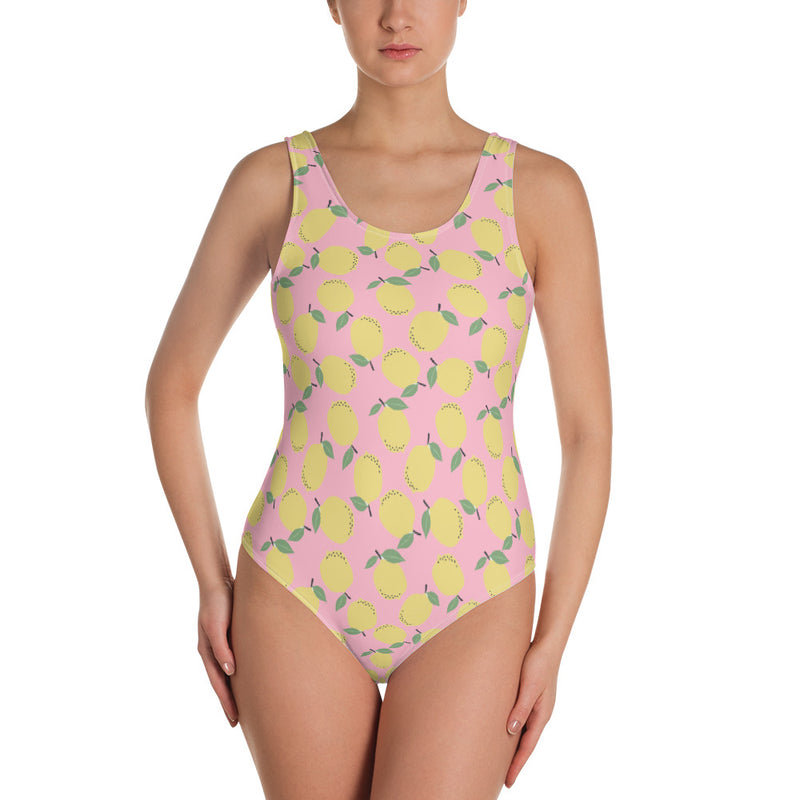 Caribbean Citrus One-Piece Swimsuit