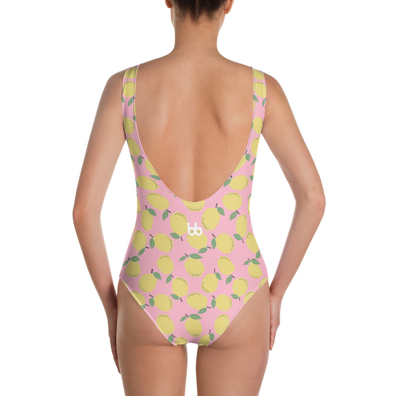 Caribbean Citrus One-Piece Swimsuit